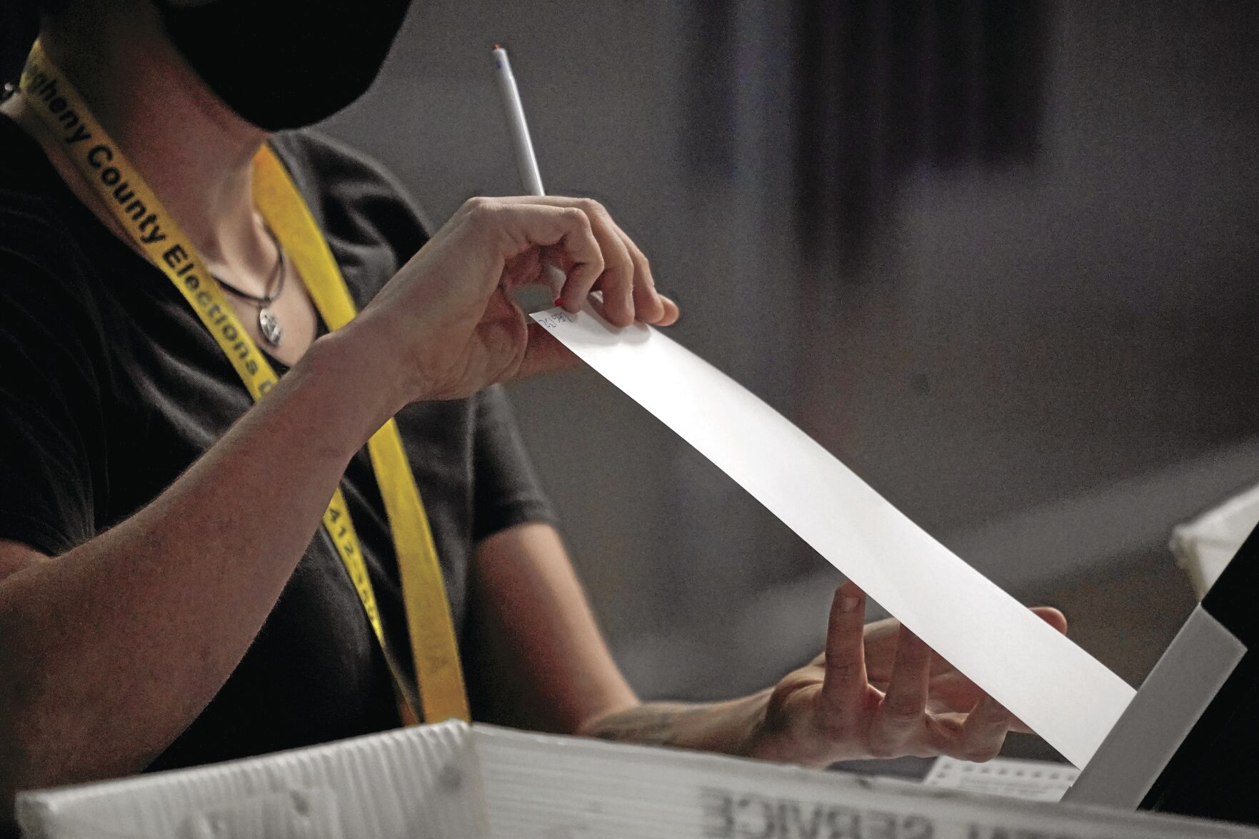 Election 2020 Vote Counting Pittsburgh